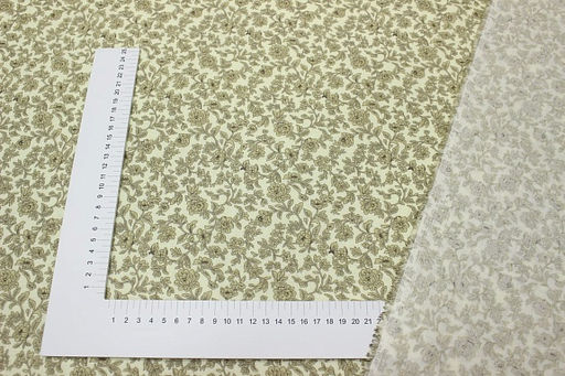 Муслин Премиум двухслойный гладкий Шарлин, ш.2.5м, хлопок-100%, 130гр/м.кв - Купава фото 4