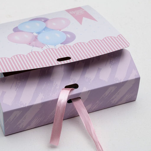 Складная коробка подарочная Самый лучший день, 20 х 18 х 5 см - Дарите счастье фото 4