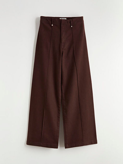 Wideleg Kad?n Jean Pantolon