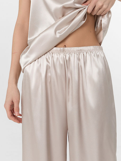 Комплект домашний женский молочный