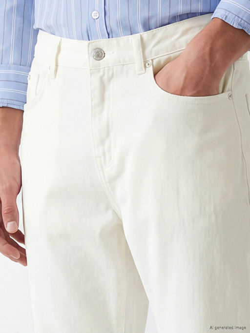 745 Baggy Fit Erkek Jean Pantolon