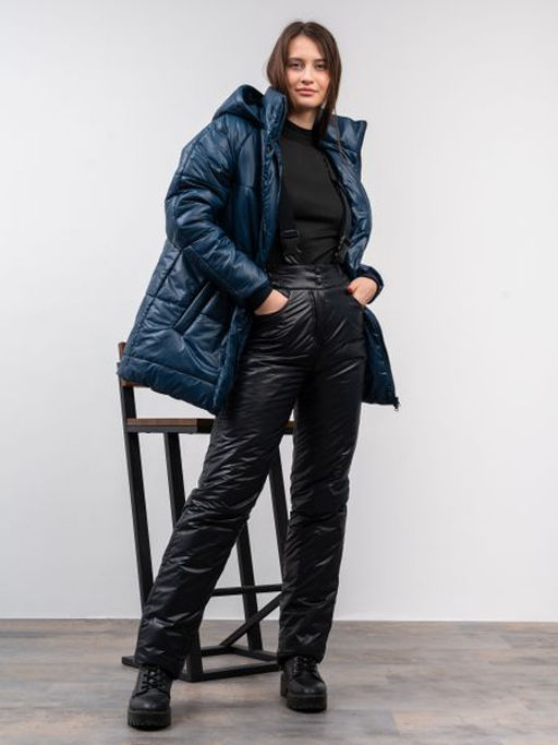 Костюм зимний, горнолыжный Арктика синий-черный - Yollochka фото 2