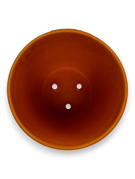 Горшок цветочный с поддоном 2,5 л, d18/h16 см терракот керамика, "Голландия" (М)