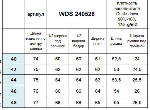 Conso/WDS 240526 - серый Пуховая куртка  фото 6