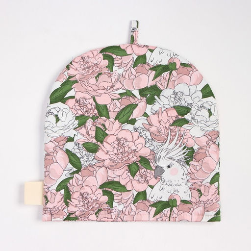 Грелка Этель Попугай 28х28 см, 80% хл, 20% пэ, сатин 110 г/м2  фото 3