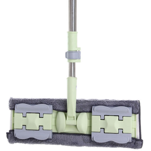 Швабра Green с двумя насадками из микрофибры 37*12*120