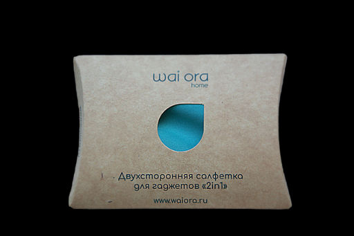 Двухсторонняя салфетка для гаджетов 2in1 (Голубой и коралловый) - Wai ora фото 6