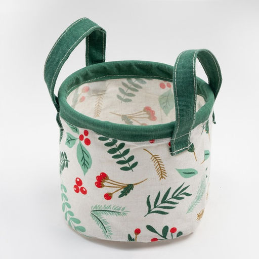 Корзинка текстильная «Этель. Ягоды», 12×14 см