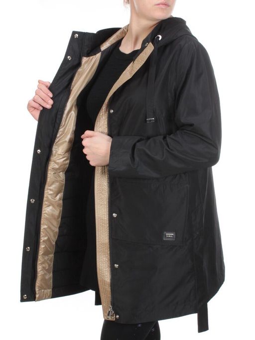 2192 BLACK Куртка демисезонная женская Parten (50 гр. синтепон) - Fashion фото 9