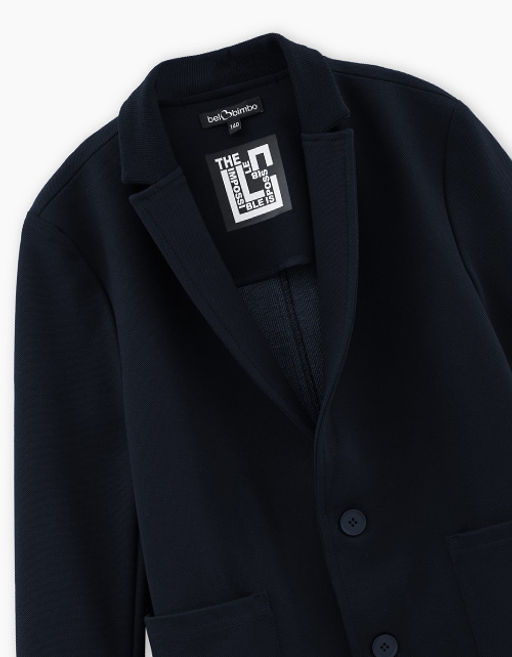 Тёмно-синий пиджак для мальчика 240254 - Bell bimbo фото 3