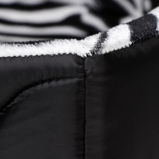 Дом-трансформер квадратный 43 х 43 х 34 см, расцветка зебра - Пижон фото 9