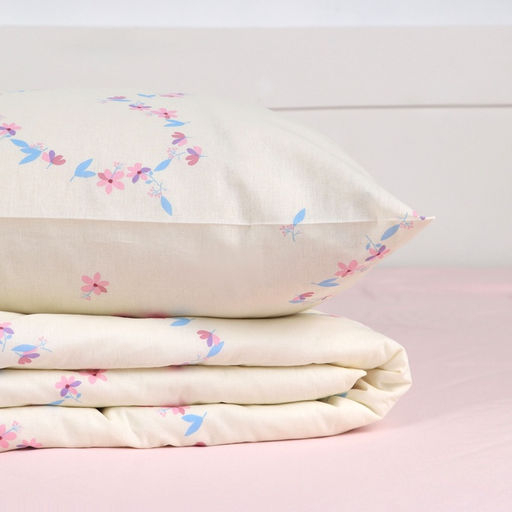 Постельное бельё Этель Евро Флирт 200*217 см, 220*240 см, 70*70 см - 2 шт, бязь 125 г/м2, хл 100%  фото 2