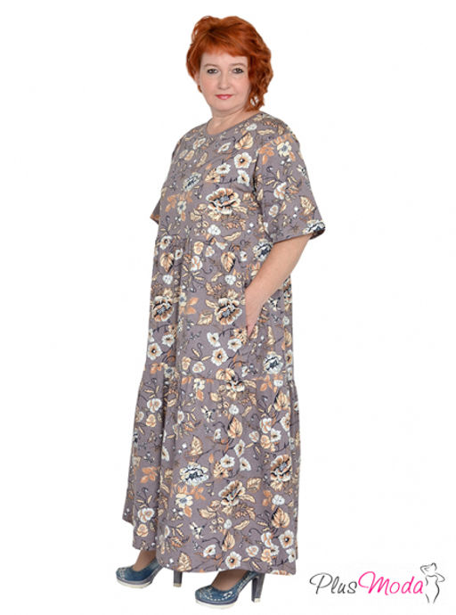 Платье Модель №1221 размеры 44-84 - Plusmoda фото 10
