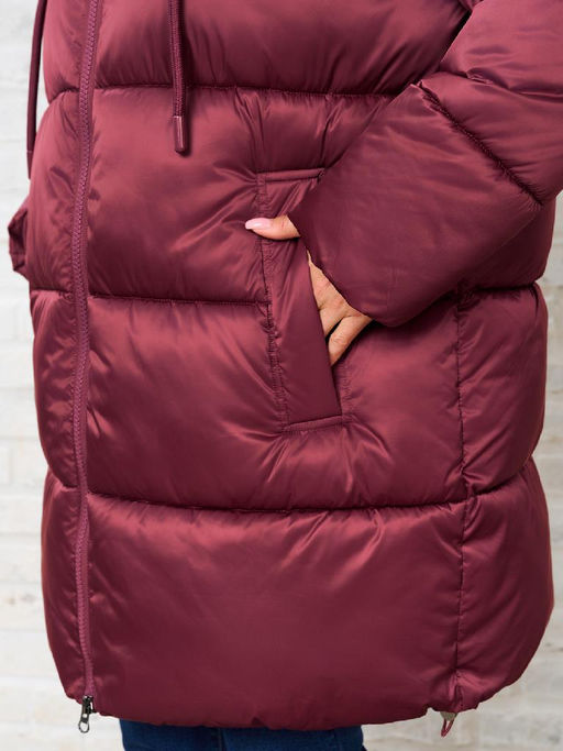 Пальто женское 2241122002 bordo - Maxroses фото 9