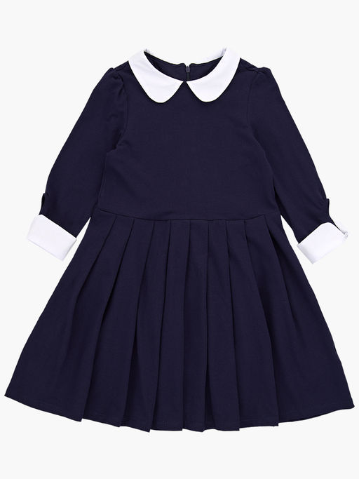 Платье в школу синее с белым воротником UD 4895 т.синий - Mini maxi фото 5