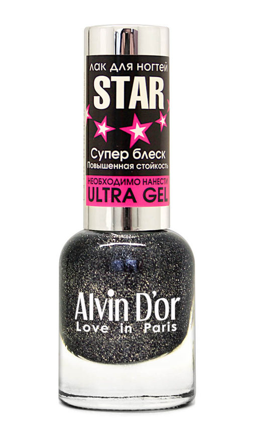 Alvin Dor Лак для ногтей STAR Супер блеск тон 6127 15мл