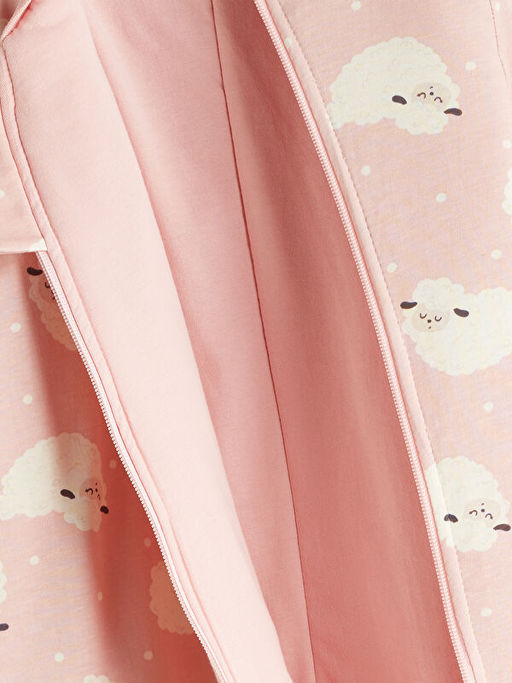 2.5 Tog Bisiklet Yaka Uzun Kollu K?z Bebek Uyku Tulumu