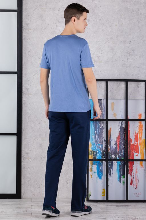 Брюки спортивные 
 5.9108-синий