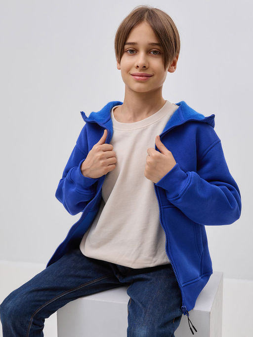 Толстовка детская 23834-449 футер васильковый - Avese фото 16