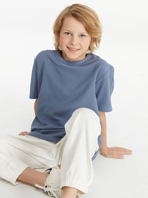 Bisiklet Yaka Erkek ?ocuk Ti??rt