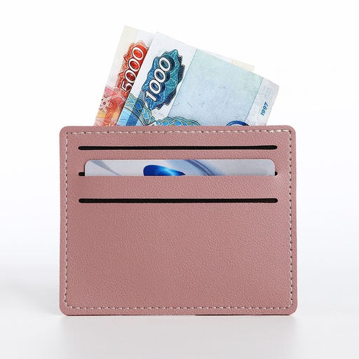 Картхолдер, цвет розовый - Simaland фото 5