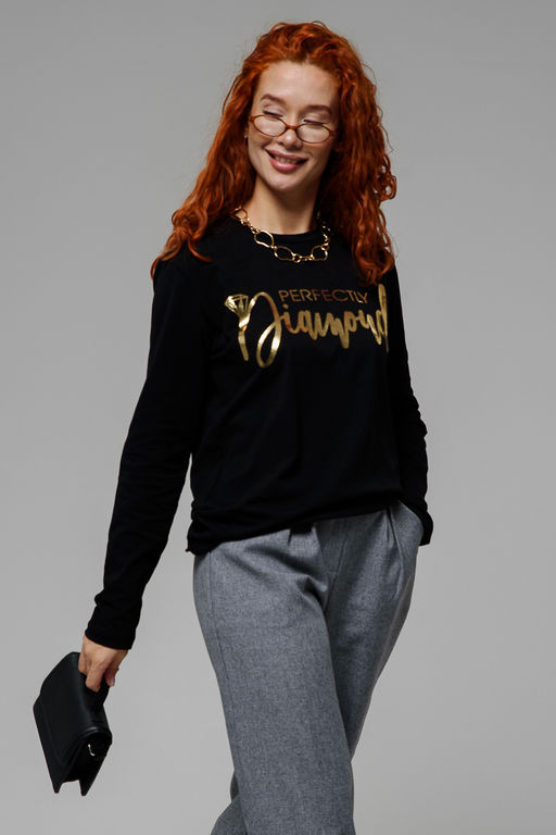 8513 Футболка с длинным рукавом женская - Натали фото 32