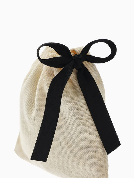 Цена за 50 шт. Мешочек подарочный «Нежность», 8.5×7 см, бежево-чёрный