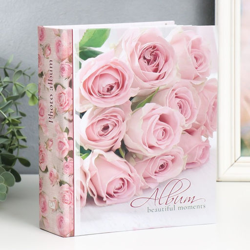 Фотоальбом на 200 фото 10×15 см «Цветы», 50 листов