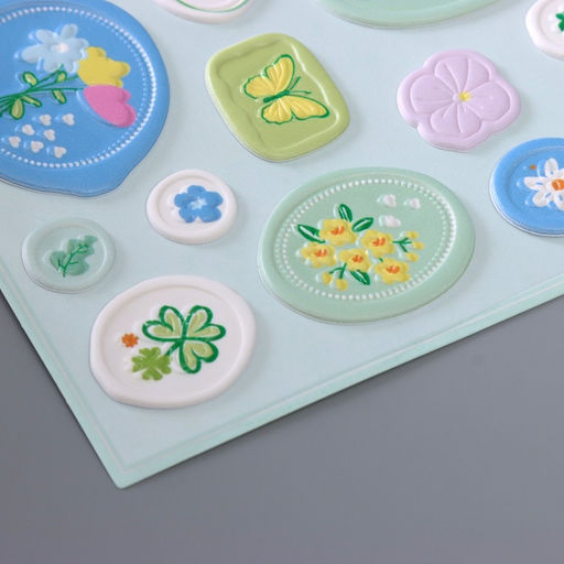 Наклейка для творчества «Печать. Счастливый день», 22×10 см