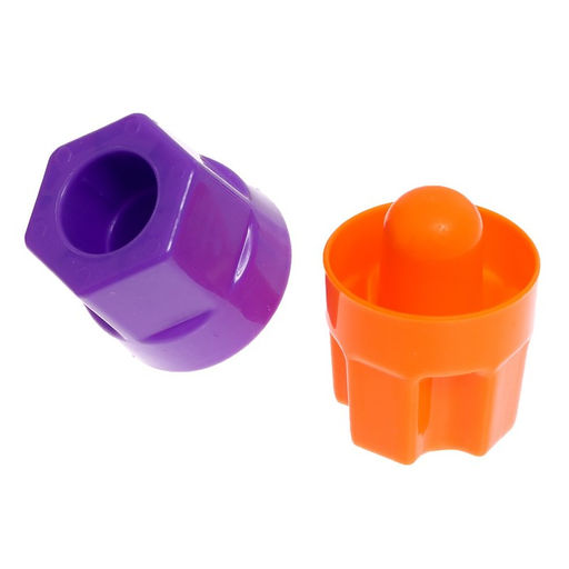 Развивающая игрушка Пирамидка-мозаика, сортер, цвета, по методике Монтессори - Iq-zabiaka фото 6