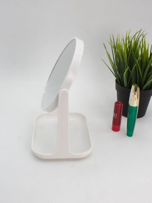 Зеркало настольное "Style & Shine", white (19.3*16*6.2 см)