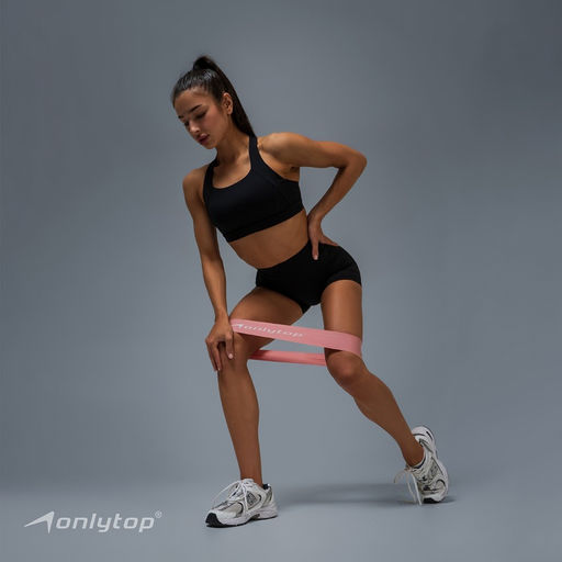 Топ спортивный ONLYTOP Comfort, размер M, чёрный