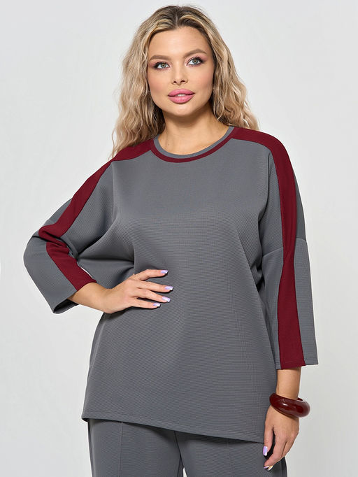 Костюм 0001-3а темно-серый