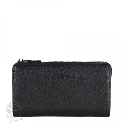 Клатч мужской кожаный 118-2H black Heanbag