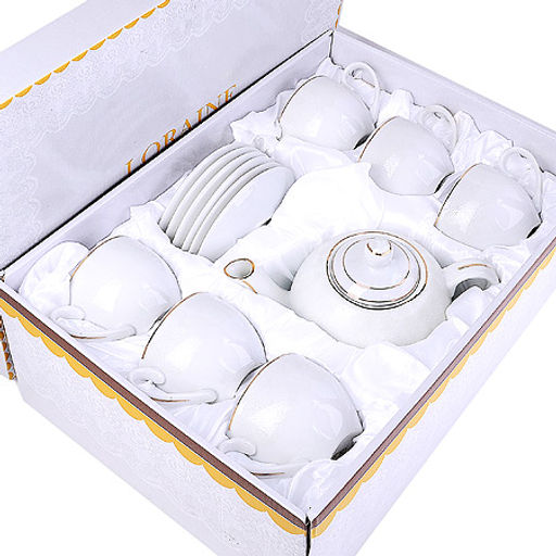 26420 Чайный сервиз 13пр (220мл+1л чайник) LR (х4) - Mayer&boch фото 6