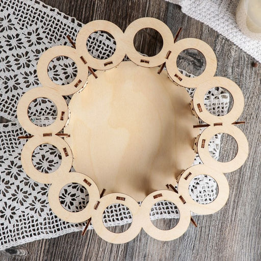 Подставка для яиц пасхальная, 12 ячеек, 26?26?15 см - Доляна фото 3