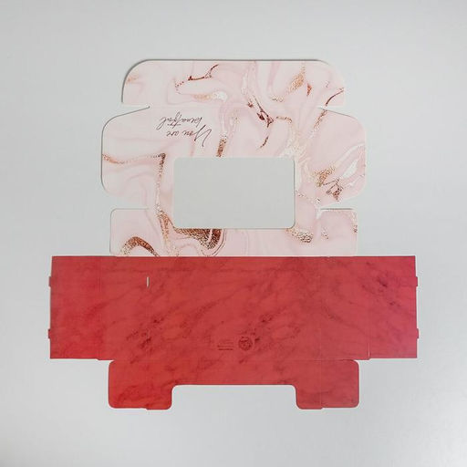 Цена за 5 шт. Коробка для эклеров, кондитерская упаковка, 5 вкладышей, You are Beautiful, 25.2?15?7 см