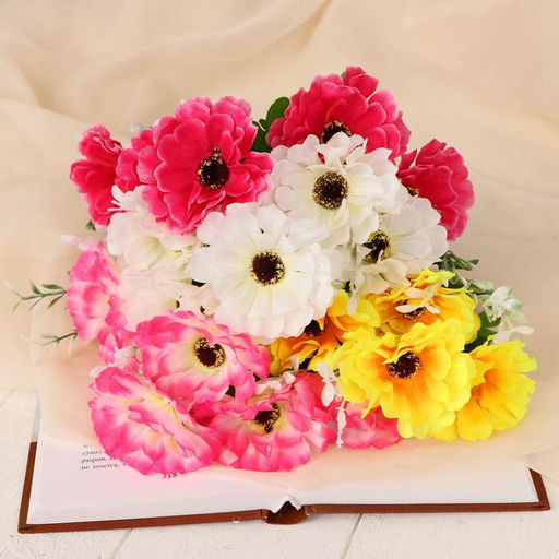 Цена за 2 шт. Букет искусственный «Каланхоэ», h=28 см, МИКС