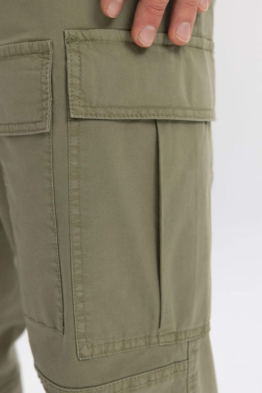Прямые брюки-парашюты с карманами-карго и карманами Relax Fit - Defacto фото 5