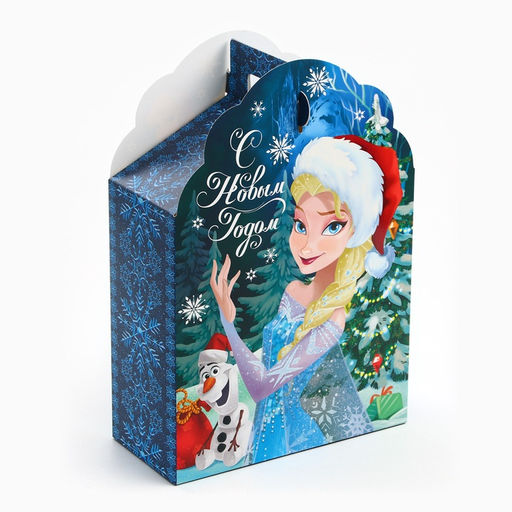 Коробка складная новогодняя С Новым годом, 17 ? 25 ? 8 см