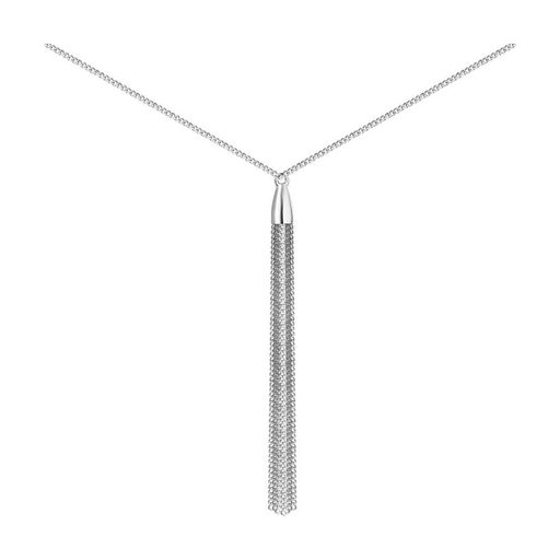 Колье из серебра без вставки, ТЛ-26340