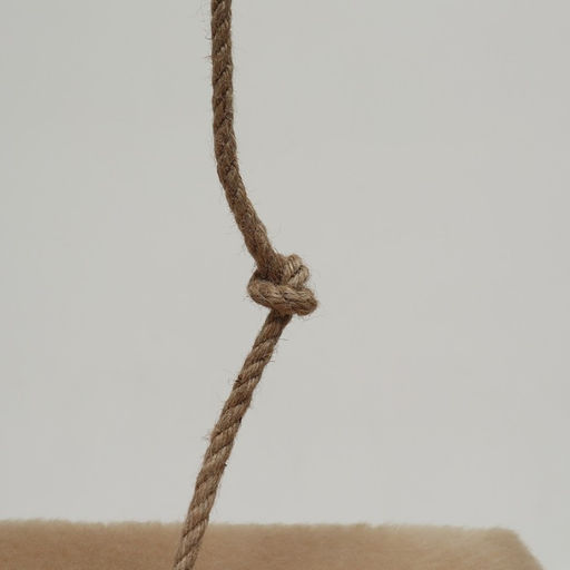 Комплекс для кошек с когтеточкой, с домиком и 2 полками, 37 х 37 х 120 см, бежевый - Simaland фото 7