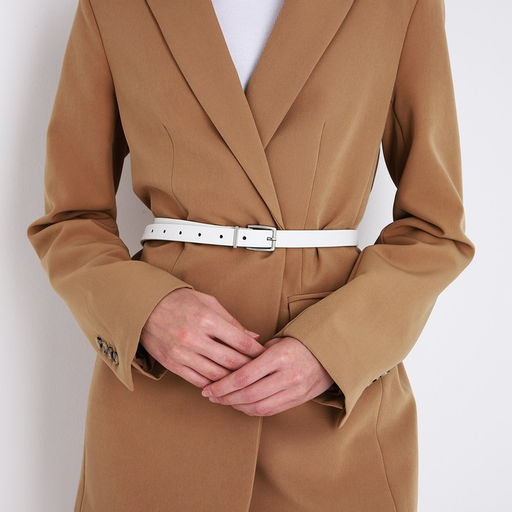 Ремень женский, ширина 2,2 см, пряжка металл, цвет белый - Simaland фото 4