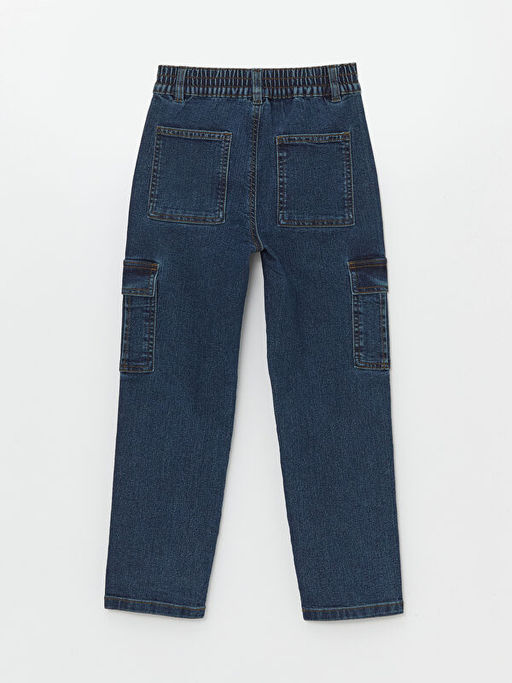 Beli Lastikli Regular Fit Erkek ?ocuk Jean Pantolon - Waikiki фото 2