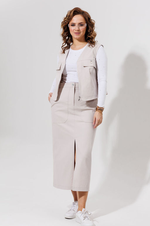 Костюм Galean Style 969.1 бежевый