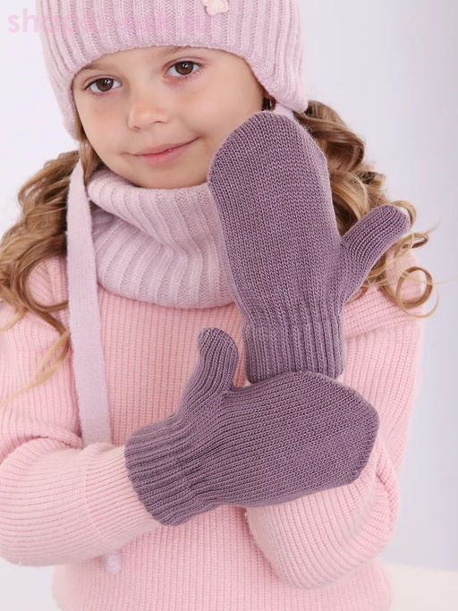 845-TM шерсть (р-р 16/9-10 лет) Варежки - Теплыши фото 3