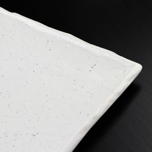 Блюдо для подачи Magistro Slate, 16×16 см, фарфор, белое