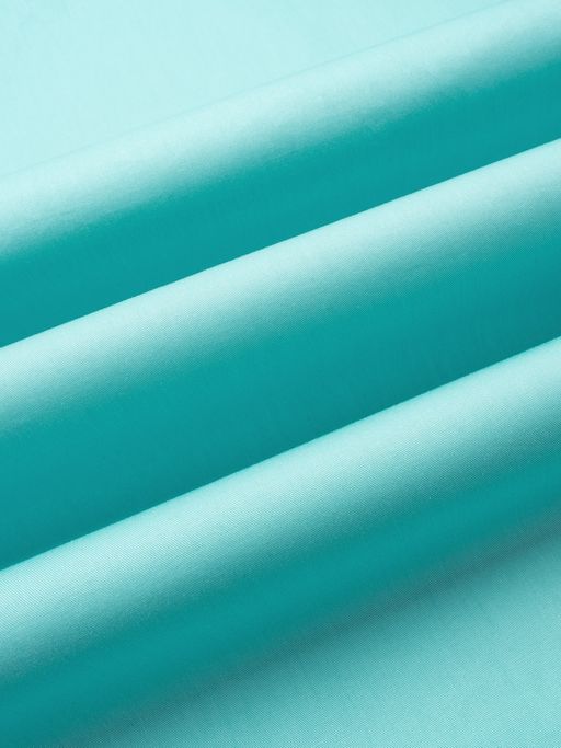 Простыня на резинке 90х200 Моноспейс бирюзовый - Ecotex фото 3