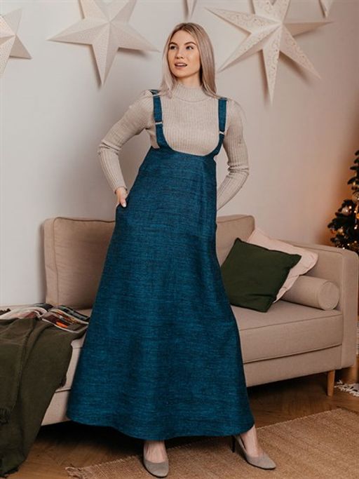 Платье сарафан ЛЕН