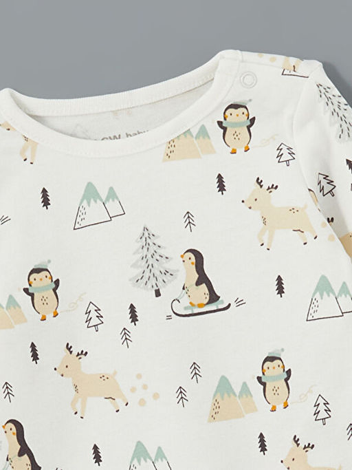 Bisiklet Yaka K?z Bebek ??t??tl? Body - Waikiki фото 2